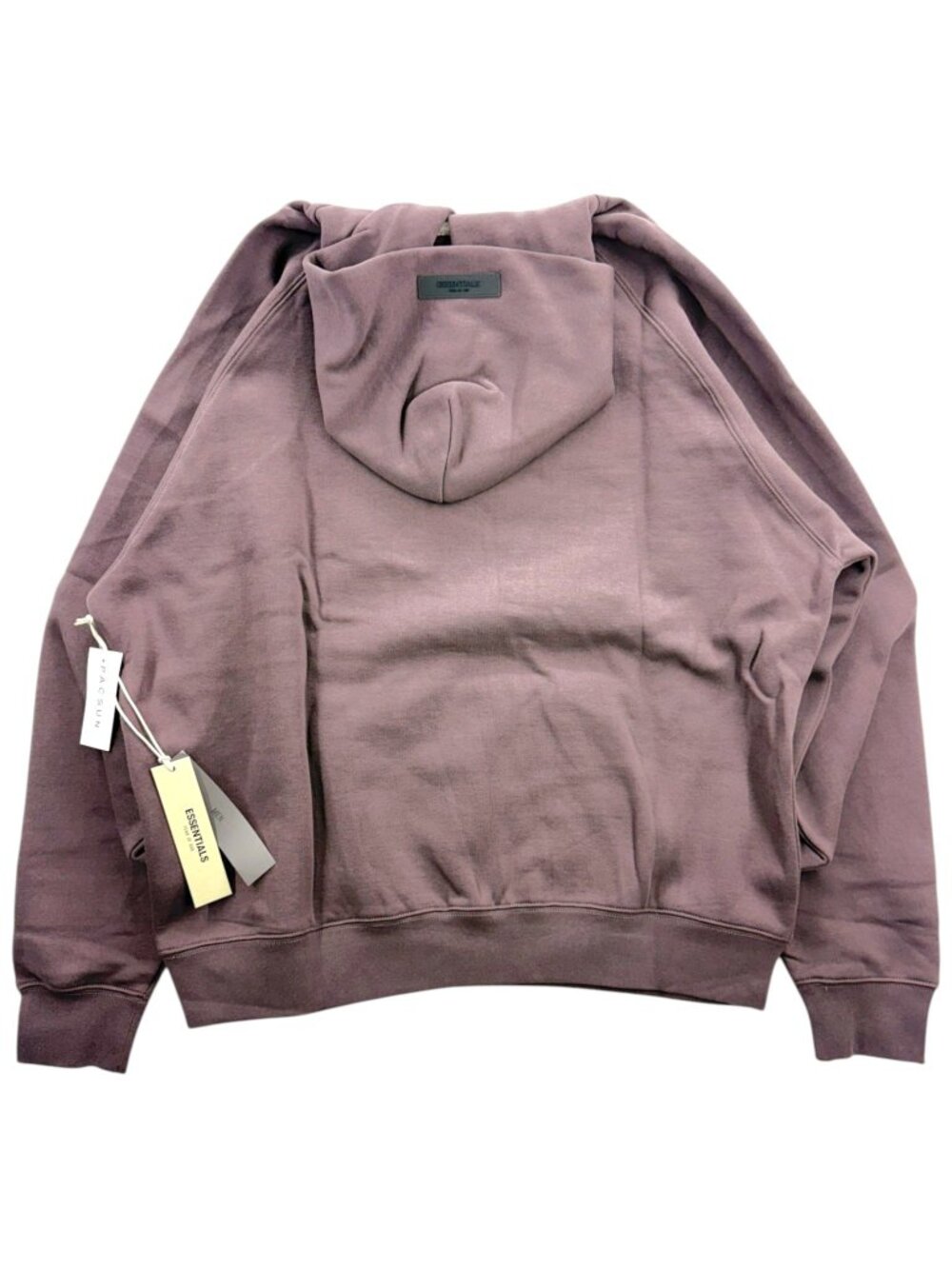 Essentials Fear of God Hoodie Plum XL - Picture 2 of 3
